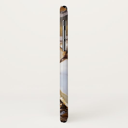 Coques Case-Mate iPhone Géode Abstrait (Dos/Gauche)