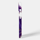 Coques Case-Mate iPhone Géode Agate Violet Personnalisé (Verso / Gauche)