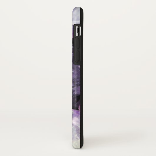 Coques Case-Mate iPhone Géode Améthyste 3D *Personnaliser* (Dos/Gauche)