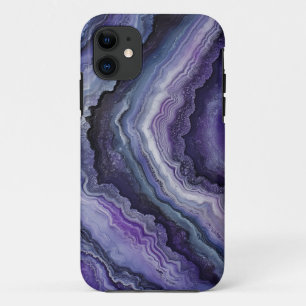 Case-Mate iPhone Case Géode Améthyste - Fluide Pour
