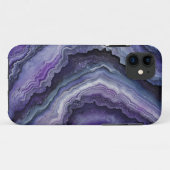 Coques Case-Mate iPhone Géode Améthyste - Fluide Pour (Dos (Horizontal))