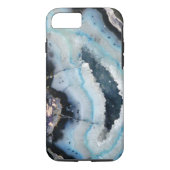 Coques Case-Mate iPhone geode bleu (Dos)