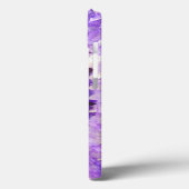Coques Case-Mate iPhone Géode d'agate violet tombé (Verso / Gauche)