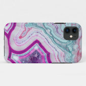 Coques Case-Mate iPhone Géode d'âge mignon branché (Dos (Horizontal))