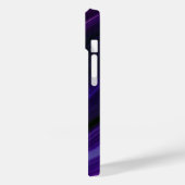 Coques Case-Mate iPhone Géode Violet Tourbillonnant Tombé (Verso / Gauche)
