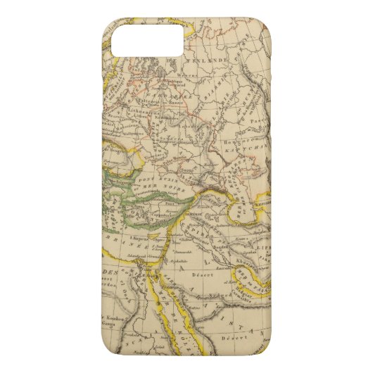 Coques Case-Mate iPhone Géographie des Moyens Âges (Dos)