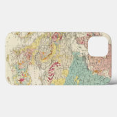 Coques Case-Mate iPhone Geological map Europe (Verso (horizontal))