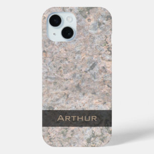 Coque Pour iPhone 15 Géologie Rock Texture Photo
