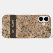 Coques Case-Mate iPhone Géologie Rock Texture Photo (Verso (horizontal))