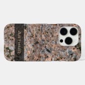Coques Case-Mate iPhone Géologie Rock Texture Photo (Verso (horizontal))