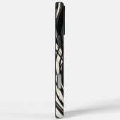 Coques Case-Mate iPhone Geometric Crystal Black and White iPhone Case (Verso / Droite)