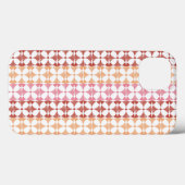 Coques Case-Mate iPhone Géometric red ikat stripes pattern (Verso (horizontal))