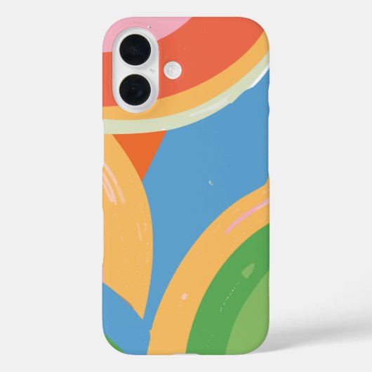 Coques Case-Mate iPhone Géométrie Abstraite moderne (Verso)