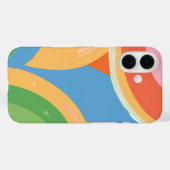 Coques Case-Mate iPhone Géométrie Abstraite moderne (Verso (horizontal))