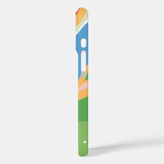 Coques Case-Mate iPhone Géométrie Abstraite moderne (Verso / Gauche)