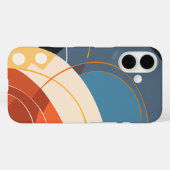 Coques Case-Mate iPhone Géométrie Abstraite moderne (Verso (horizontal))