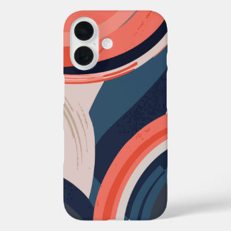 Coques iPhone 16 Géométrie Abstraite moderne