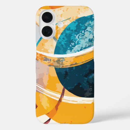 Coques Case-Mate iPhone Géométrie Abstraite moderne (Verso)