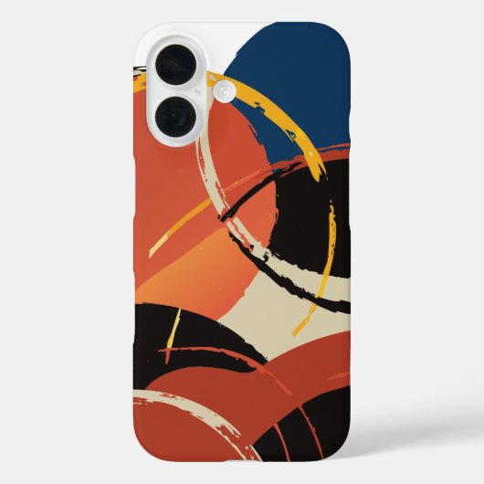 Coques Case-Mate iPhone Géométrie Abstraite moderne (Verso)