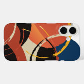 Coques Case-Mate iPhone Géométrie Abstraite moderne (Verso (horizontal))