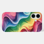 Coques Case-Mate iPhone Géométrie Abstraite moderne (Verso (horizontal))