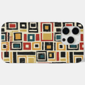 Coques Case-Mate iPhone Géométrie Abstraite Ndebele - Couche artistique dy (Verso (horizontal))