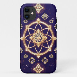 Case-Mate iPhone Case Géométrie Céleste de la Lumière — Motif Sacré