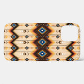 Coques Case-Mate iPhone Géométrie ethnique : conception motif abstraite. (Verso (horizontal))