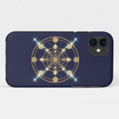 Coques Case-Mate iPhone Géométrie étoilée – Le Code de l'Infini (Dos (Horizontal))
