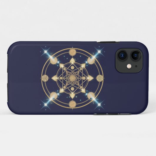 Coques Case-Mate iPhone Géométrie étoilée – Le Code de l'Infini (Dos (Horizontal))