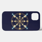 Coques Case-Mate iPhone Géométrie étoilée – Le Code de l'Infini (Verso (horizontal))