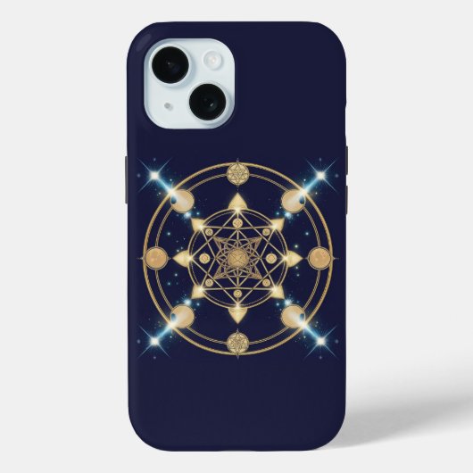 Coques Case-Mate iPhone Géométrie étoilée – Le Code de l'Infini (Verso)