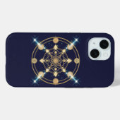Coques Case-Mate iPhone Géométrie étoilée – Le Code de l'Infini (Verso (horizontal))