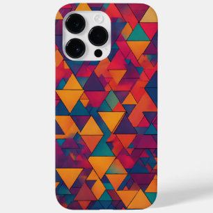 Coque Pour Pour iPhone 14 Pro Max Géométrie vibrante : Conception abstraite colorée