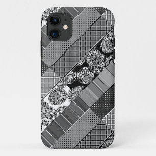 Case-Mate iPhone Case Géométrique, Motif, noir et blanc
