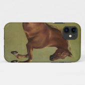 Coques Case-Mate iPhone George Stubbs| Tirage d'identité, 1762 (Dos (Horizontal))