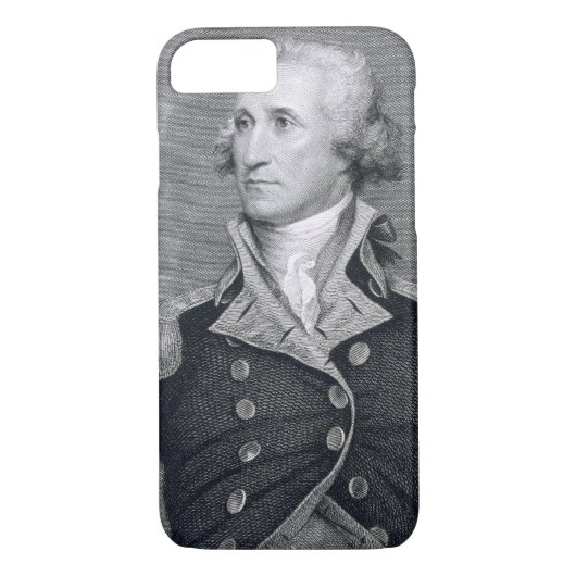 Coques Case-Mate iPhone George Washington, gravé par brun Durand de (Dos)