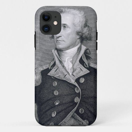 Coques Case-Mate iPhone George Washington, gravé par brun Durand de (Dos)
