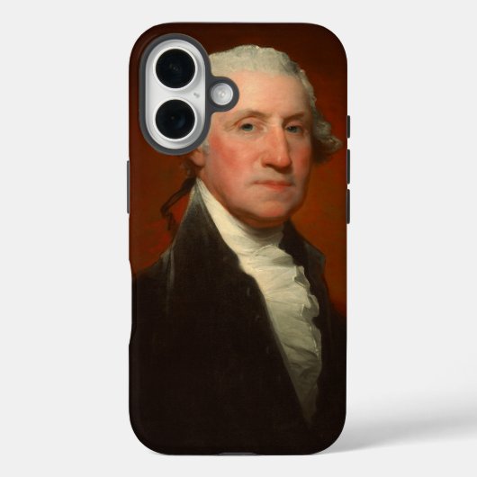 Coques Case-Mate iPhone George Washington Portrait (Verso)