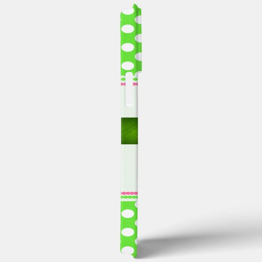 Coques Case-Mate iPhone Gerber Rose Daisy Avec Pois (Verso / Droite)