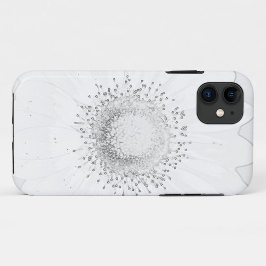 Coques Case-Mate iPhone Gerbera BN (Dos (Horizontal))