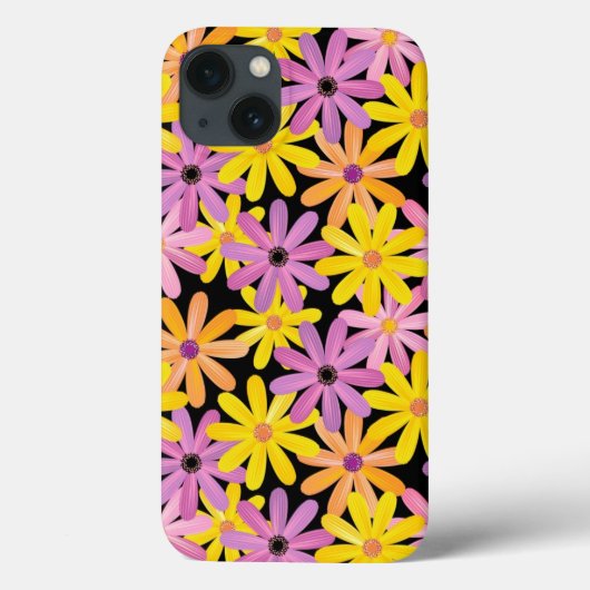 Coques Case-Mate iPhone Gerbera flowers pattern (Verso)