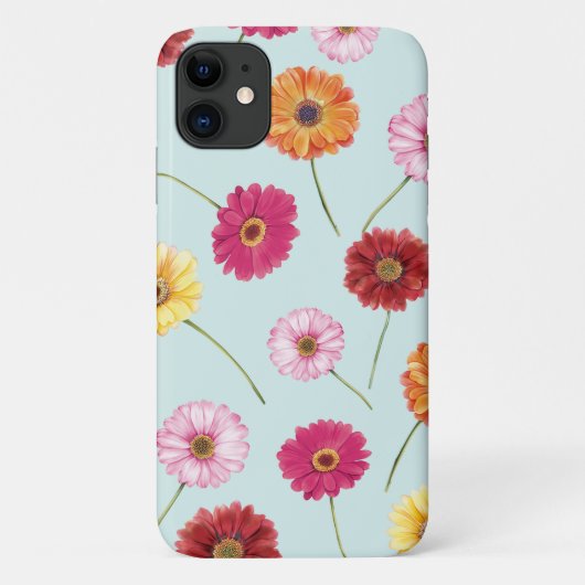 Coques Case-Mate iPhone Gerbera,pink,red,orange,yellow (Dos)