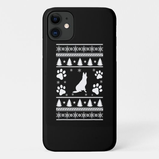 Coques Case-Mate iPhone German Shepherd Christmas (Dos)
