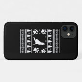 Coques Case-Mate iPhone German Shepherd Christmas (Dos (Horizontal))