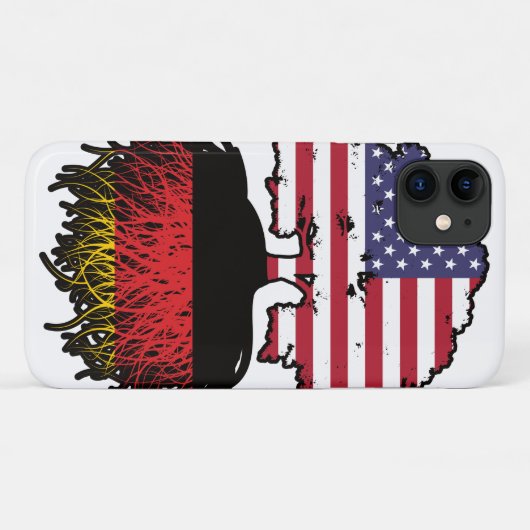 Coques Case-Mate iPhone Germany German American États-Unis America (Dos (Horizontal))
