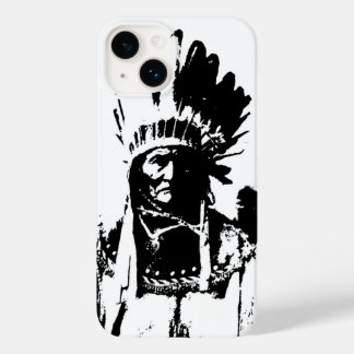 Coques Pour iPhone Geronimo noir et blanc