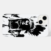 Coques Case-Mate iPhone Geronimo noir et blanc (Verso (horizontal))