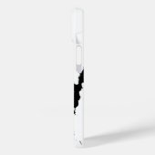 Coques Case-Mate iPhone Geronimo noir et blanc (Verso / Gauche)
