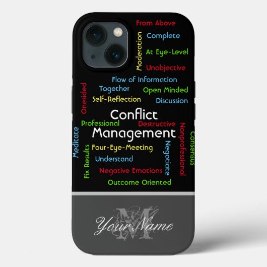 Coques Case-Mate iPhone Gestion des conflits pour les responsables de proj (Verso)